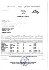Сертификат Хумалог раствор для в/в и п/к введ 100 ме/мл 3 мл картриджи 5 шт