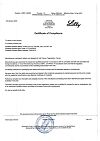 Сертификат Хумалог раствор для в/в и п/к введ 100 ме/мл 3 мл картриджи 5 шт