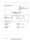 Сертификат Вольтарен таблетки покрыт.кишечнорастворимой об. 50 мг 20 шт