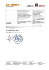 Сертификат Доктор Тайсс Сироп от кашля с подорожником 100 мл 1 шт
