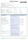 Сертификат Но-шпа раствор для в/в и в/м введ 20 мг/мл 2 мл амп инд.уп. 5 шт