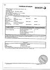 Сертификат Но-шпа раствор для в/в и в/м введ 20 мг/мл 2 мл амп инд.уп. 5 шт