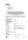 Сертификат Дипроспан суспензия для инъекций 2 мг+5 мг/мл 1 мл 1 шт