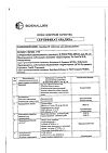 Сертификат Лизобакт таблетки для рассасывания 20 мг+10 мг 30 шт