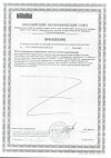 Сертификат Лютеин-комплекс таблетки массой 570 мг 60 шт