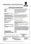 Сертификат Антигриппин таблетки шипучие 500 мг+10 мг+200 мг малина 10 шт