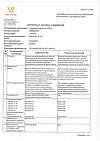 Сертификат Тримедат таблетки 100 мг 10 шт