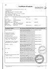 Сертификат Но-шпа раствор для в/в и в/м введ. 20 мг/мл 2 мл 25 шт