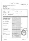 Сертификат Но-шпа раствор для в/в и в/м введ. 20 мг/мл 2 мл 25 шт