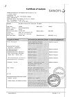 Сертификат Но-шпа раствор для в/в и в/м введ. 20 мг/мл 2 мл 25 шт