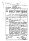 Сертификат Флуконазол-Вертекс капсулы 150 мг 2 шт