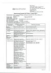 Сертификат Натрия хлорид-СОЛОфарм Домус раствор для инфузий 0,9 % 400 мл фл 1 шт