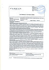 Сертификат Метотрексат-Эбеве раствор для инъекций 10 мг/мл 5 мл фл 1 шт