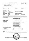 Сертификат Но-шпа таблетки 40 мг 64 шт