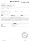 Сертификат Но-шпа таблетки 40 мг 64 шт