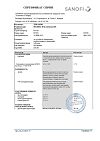 Сертификат Но-шпа таблетки 40 мг 64 шт