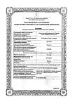 Сертификат Но-шпа таблетки 40 мг 64 шт