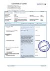 Сертификат Но-шпа таблетки покрыт.плен.об. 40 мг 24 шт