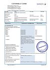 Сертификат Но-шпа таблетки покрыт.плен.об. 40 мг 24 шт