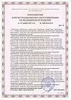 Сертификат Шприц 3-х компонентный 2 мл с иглой (0,6мм х 30мм) Луер 10 шт