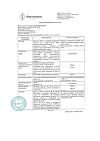 Сертификат Филахромин капсулы 100 мг 120 шт