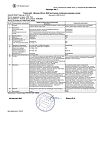 Сертификат Гопантам таблетки 500 мг 50 шт