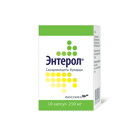 Энтерол капсулы 250 мг 10 шт