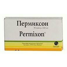 Купить Пермиксон капсулы 160 мг 30 шт цена