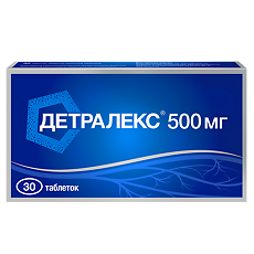 Купить Детралекс таблетки покрыт.плен.об. 500 мг 30 шт цена