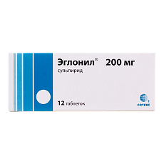 Изображение товара Эглонил таблетки 200 мг 12 шт