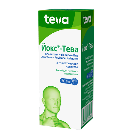 Йокс-Тева спрей для местного применения 30 мл 1 шт