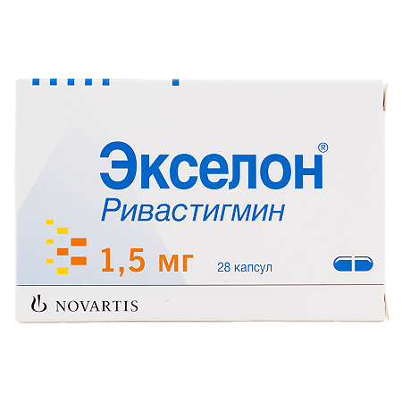 Экселон капсулы 1,5 мг 28 шт