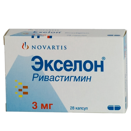 Экселон капсулы 3 мг 28 шт