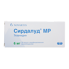 Купить Сирдалуд МР капсулы с модифицированным высвобождением 6 мг 30 шт цена