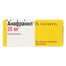 Купить Анафранил таблетки покрыт.плен.об. 25 мг 30 шт цена