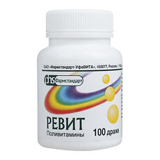 Купить Ревит драже 100 шт цена