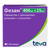 Фезам капсулы 400 мг+25 мг 60 шт