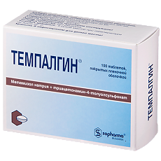Купить Темпалгин таблетки покрыт.плен.об. 500 мг+20 мг 100 шт цена