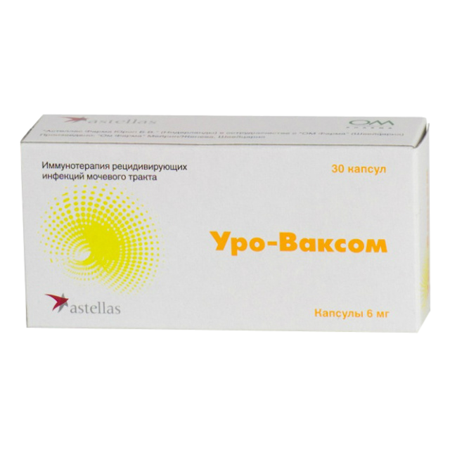 Уро-Ваксом Капсулы 6 Мг 30 Шт - Купить, Цена И Отзывы, Уро-Ваксом.
