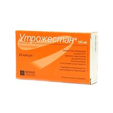 Купить Утрожестан капсулы 100 мг 28 шт цена