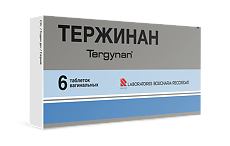 Купить Тержинан таблетки вагинальные 6 шт цена