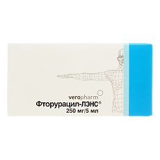Купить Фторурацил-ЛЭНС раствор для в/сосудистого введ 50 мг/мл 5 мл фл 10 шт цена