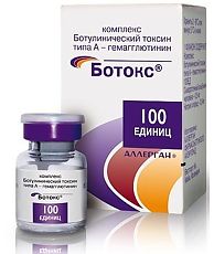 Купить Ботокс лиофилизат д/приг раствора для в/м введ 100 ед фл 1 шт цена