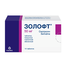 Купить Золофт таблетки покрыт.плен.об. 50 мг 14 шт цена