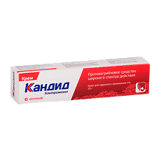 Изображение товара Кандид крем для наружного применения 1 % 20 г 1 шт