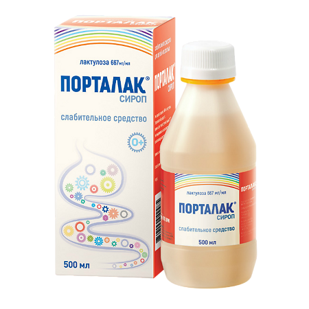 Порталак сироп 667 мг/мл 500 мл 1 шт