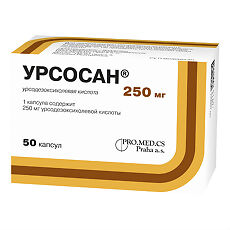 Купить Урсосан капсулы 250 мг 50 шт цена