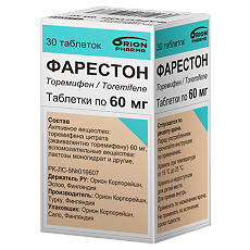 Изображение товара Фарестон таблетки 60 мг 30 шт