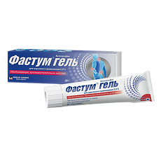 Изображение товара Фастум гель для наружного применения 2,5 % 30 г 1 шт