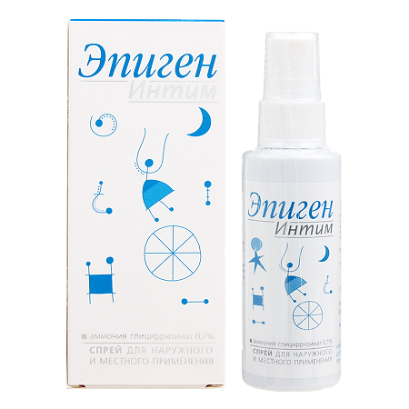 Изображение товара Эпиген интим спрей для местного применения 0,1 % 60 мл 1 шт